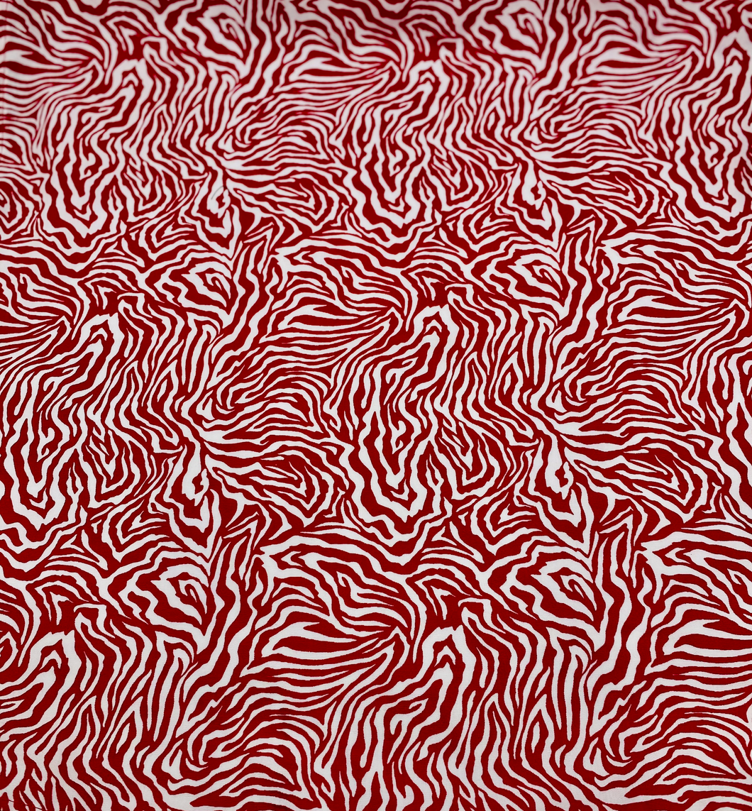 zebra print garnet