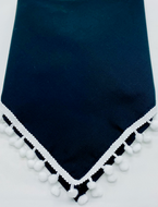 White pom pom